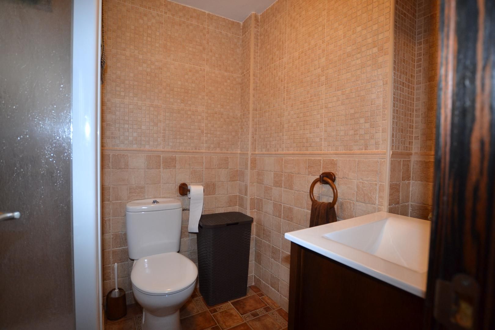 Bathroom of Single-family semi-detached for sale in Mediana de Aragón  with Terrace