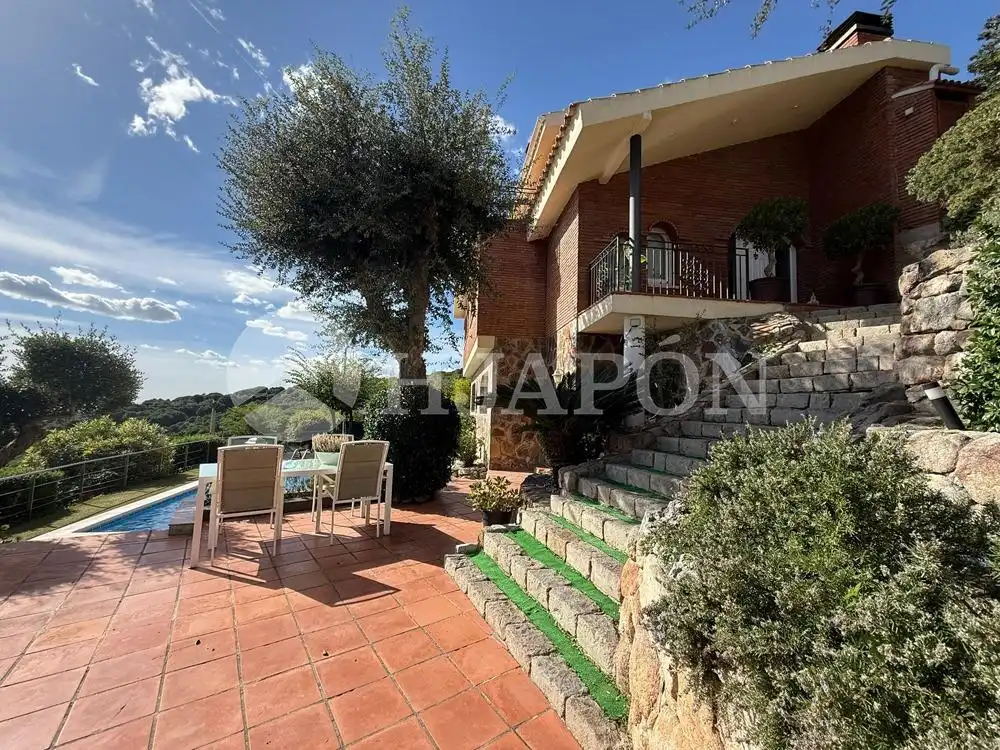 Exterior view of Houses for sale in Alella  with Heating, Private garden and Terrace