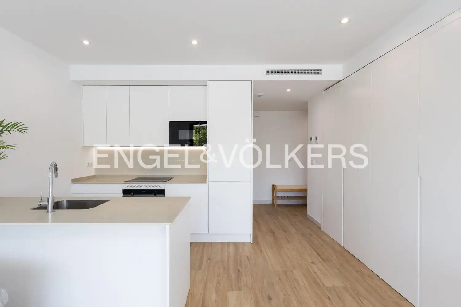 Kitchen of Flat for rent in Jávea / Xàbia  with Air Conditioner, Heating and Terrace