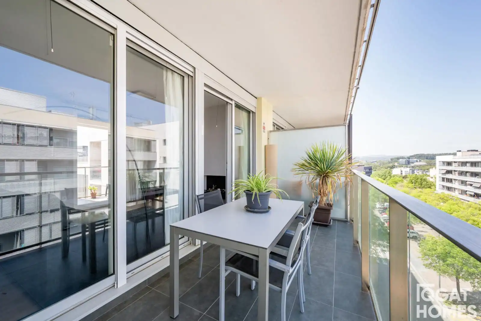 Terrace of Attic for sale in Sant Cugat del Vallès  with Air Conditioner, Heating and Storage room