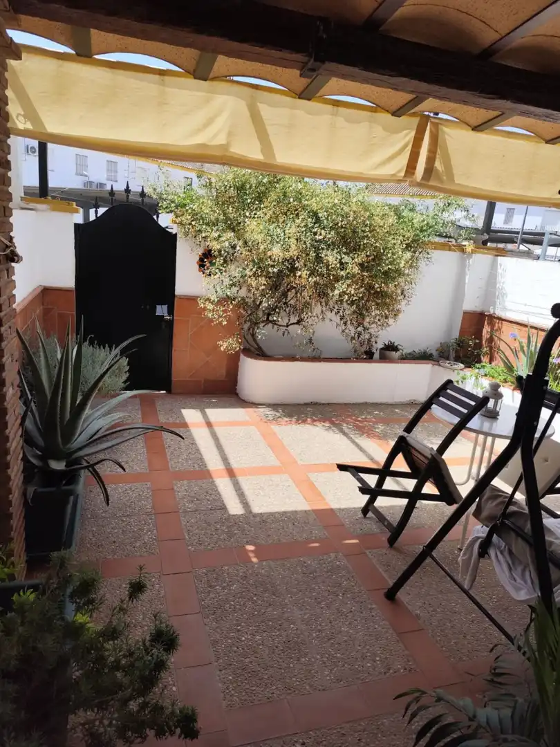 Terrasse von Einfamilien-Reihenhaus zum Verkauf in Arcos de la Frontera mit Terrasse