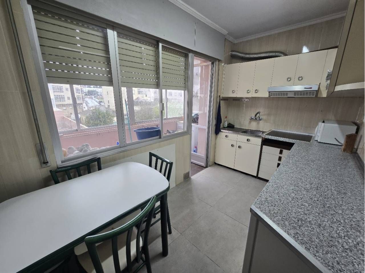 Kitchen of Apartment for sale in Lugo Capital  with Storage room, Furnished and Balcony