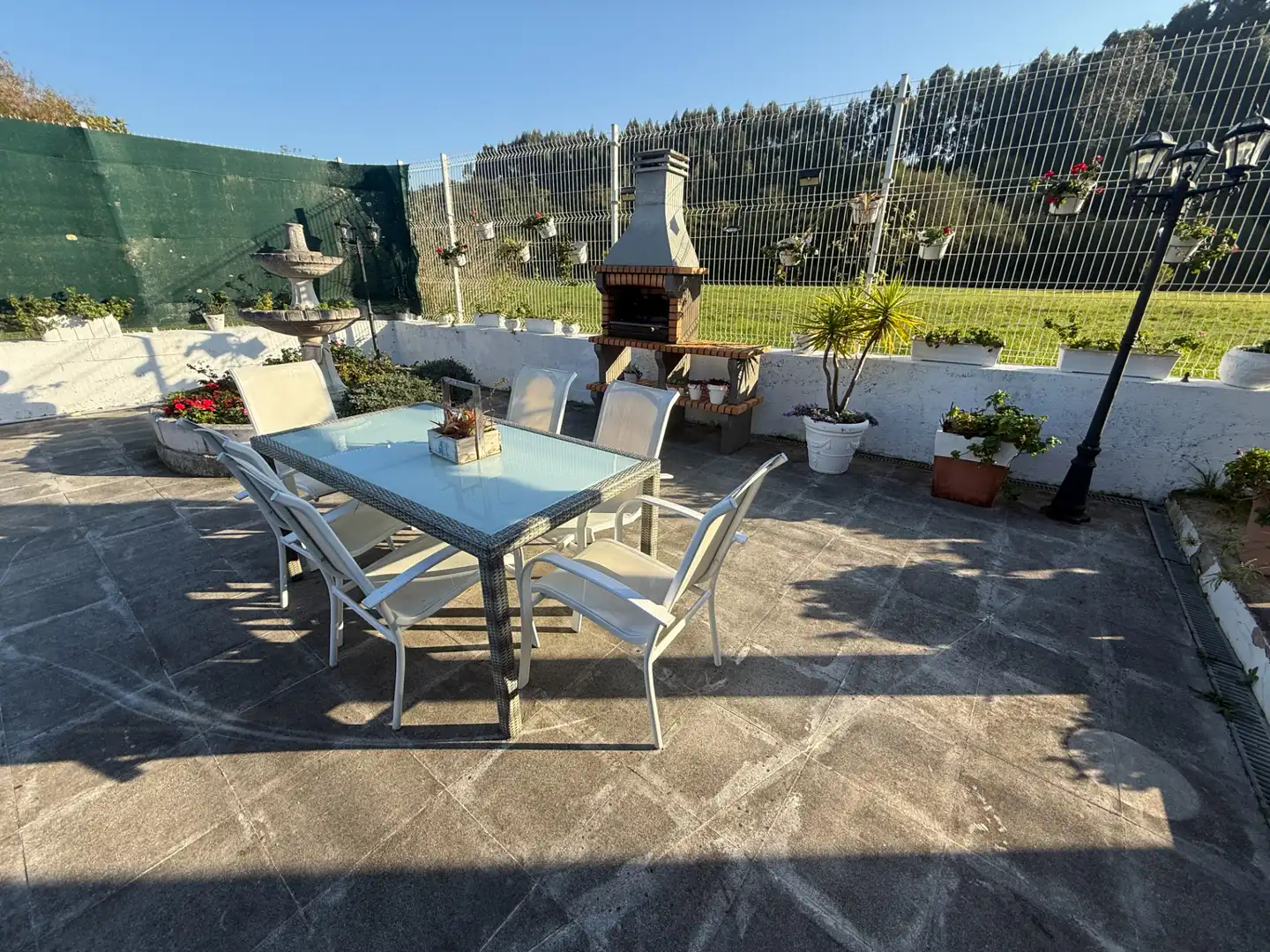 Terraza de Casa o chalet en venta en Castrillón con Calefacción, Jardín privado y Piscina