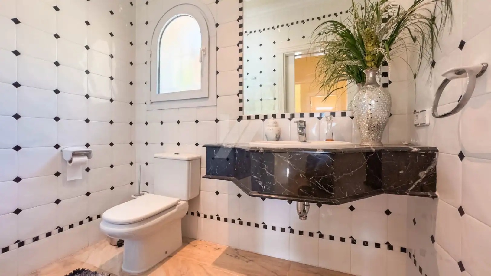 Baño de Casa o chalet en venta en Moraira con Aire acondicionado, Calefacción y Jardín privado