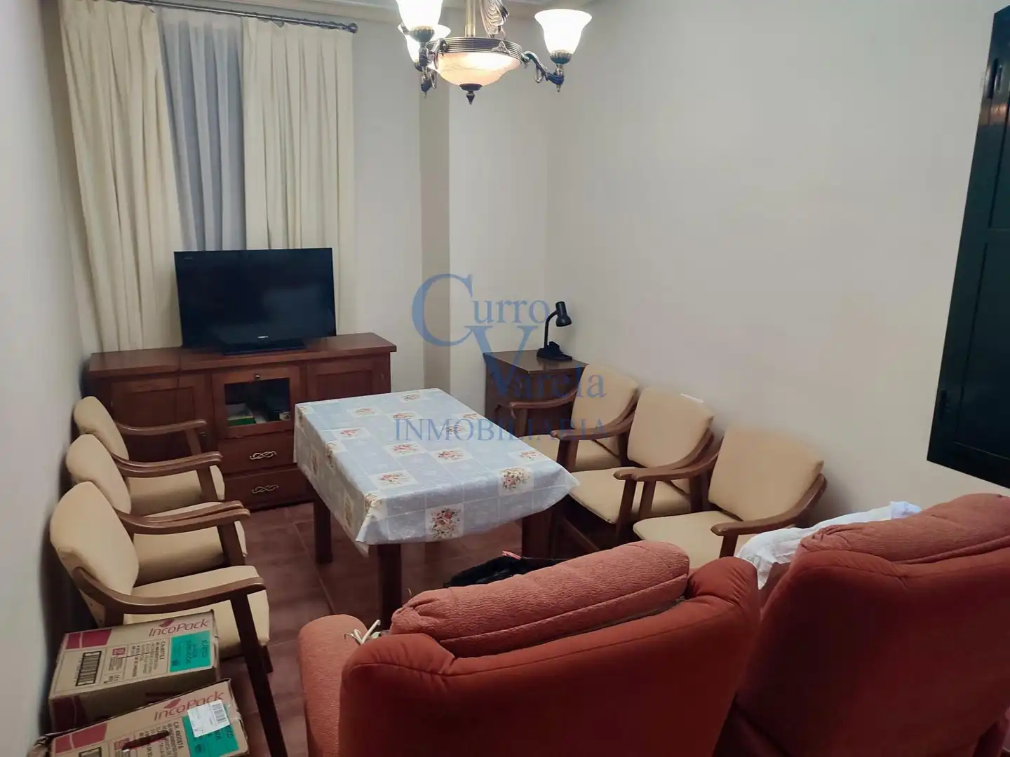 Sala de estar de Piso en venta en Dos Hermanas con Aire acondicionado, Calefacción y Jardín privado