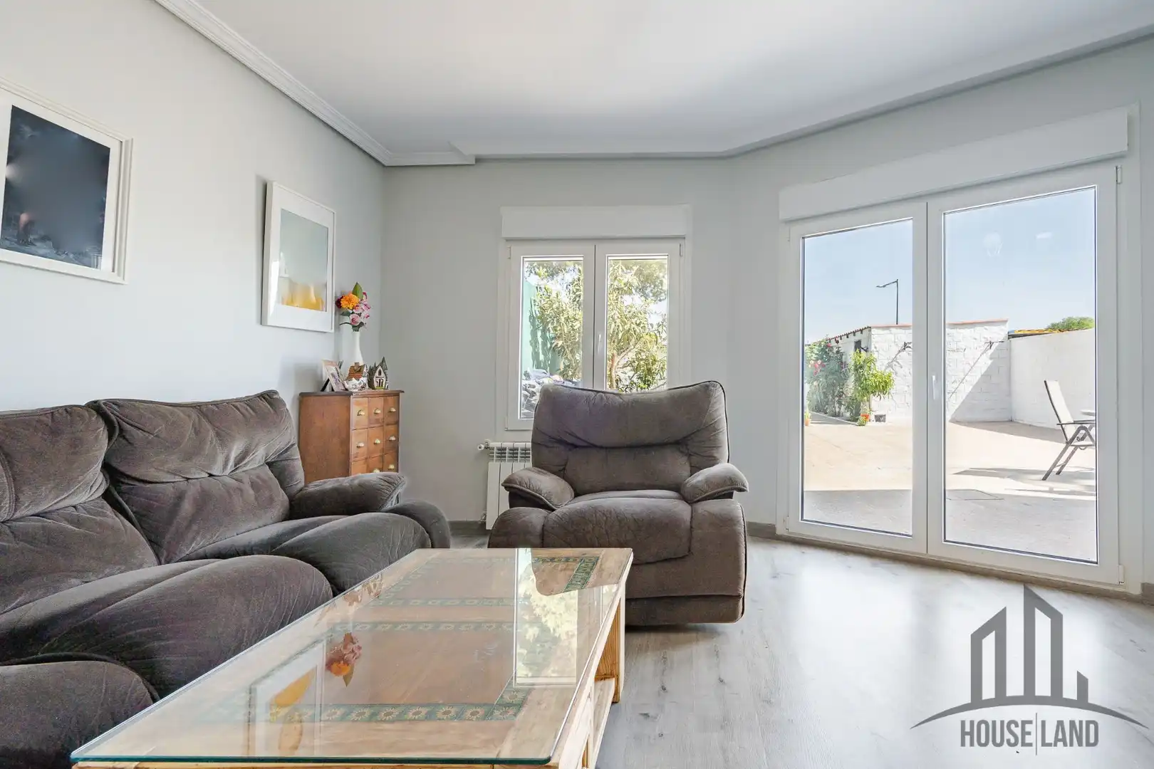 Sala de estar de Casa adosada en venta en Meco con Aire acondicionado, Calefacción y Trastero