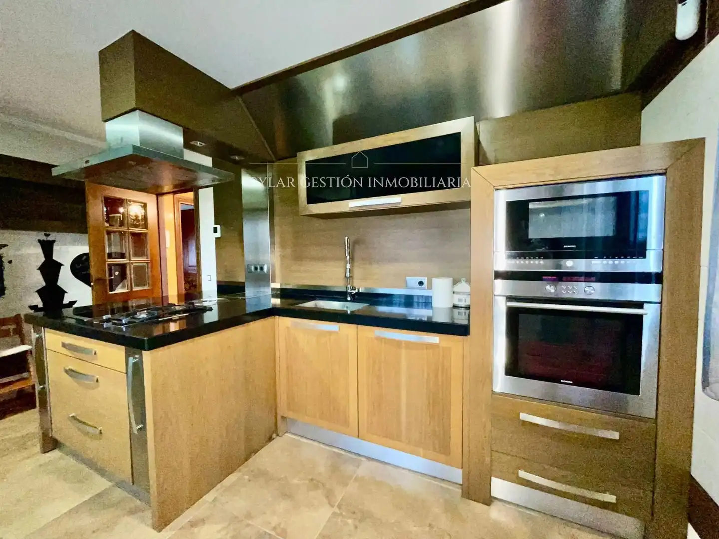 Cocina de Casa o chalet en venta en San Cristóbal de la Cuesta con Calefacción, Parquet y Terraza