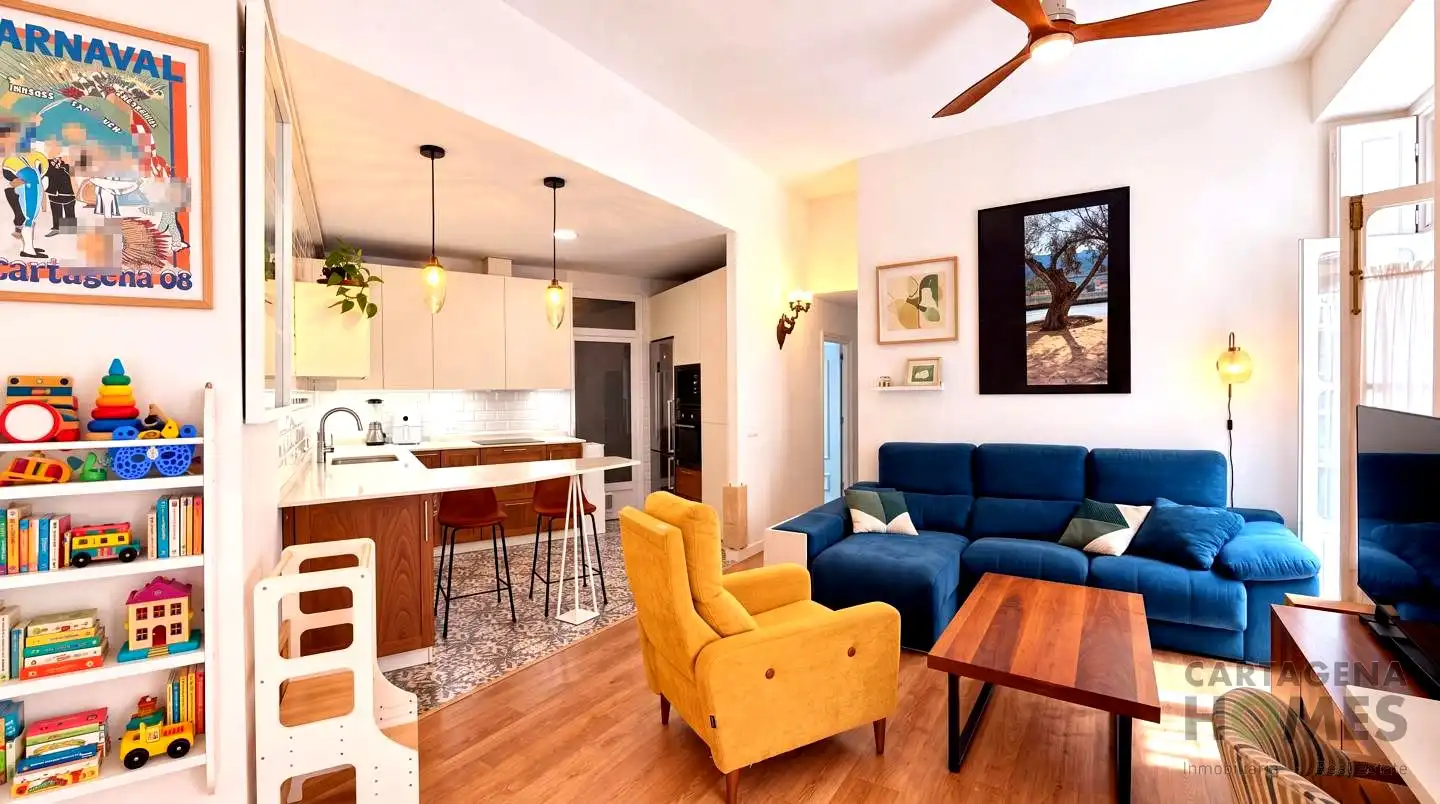Living room of Flat for sale in Cartagena ciudad