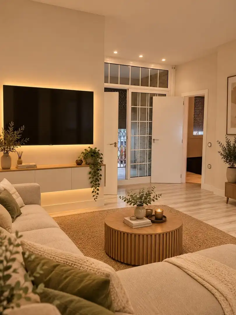 Sala de estar de Piso en venta en Barcelona