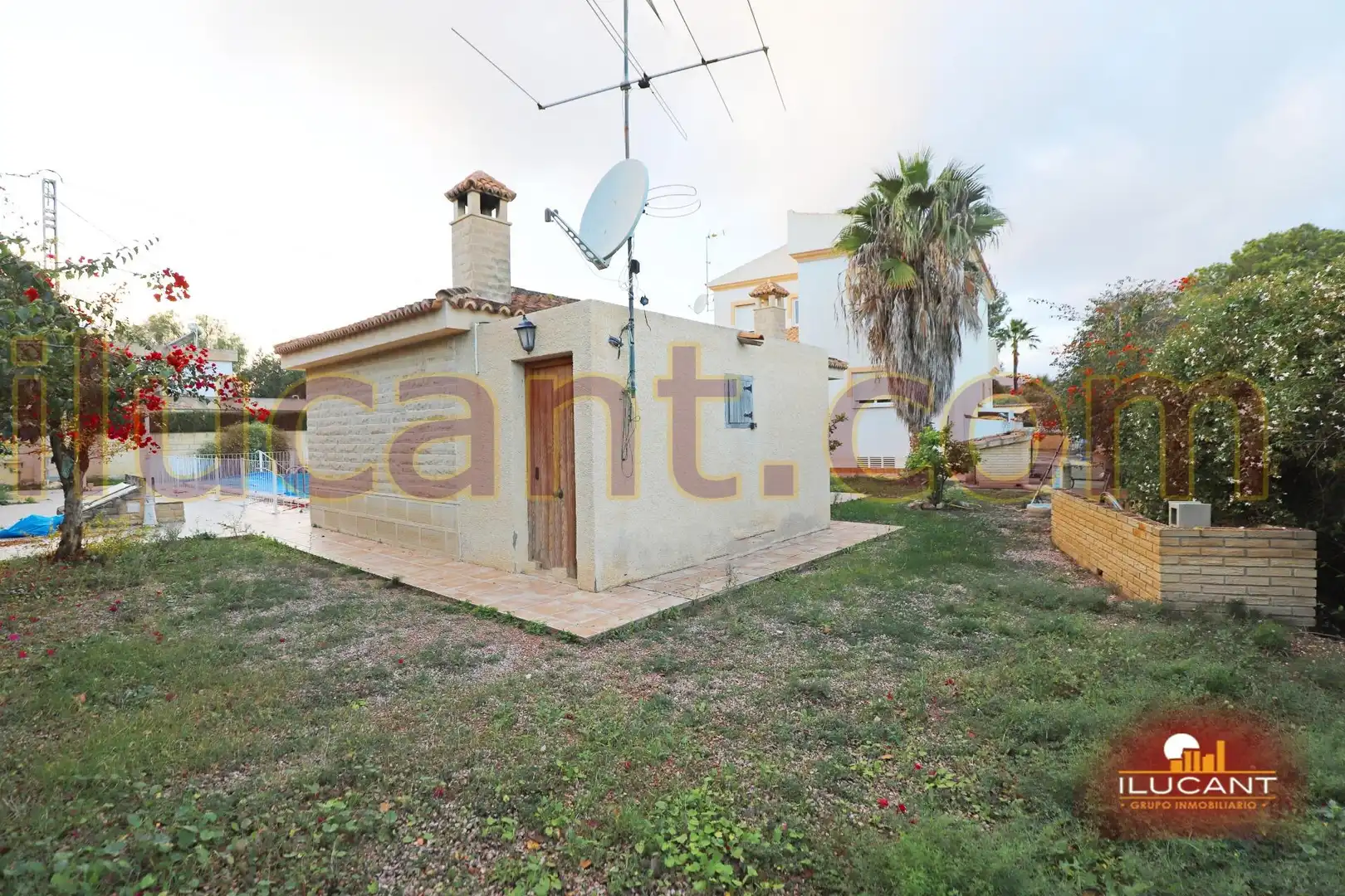 Jardín de Casa o chalet en venta en Mutxamel con Aire acondicionado, Jardín privado y Terraza