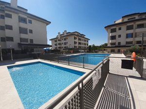 Swimming pool of Flat to rent in La Moraleja  with Air Conditioner, Heating and Storage room