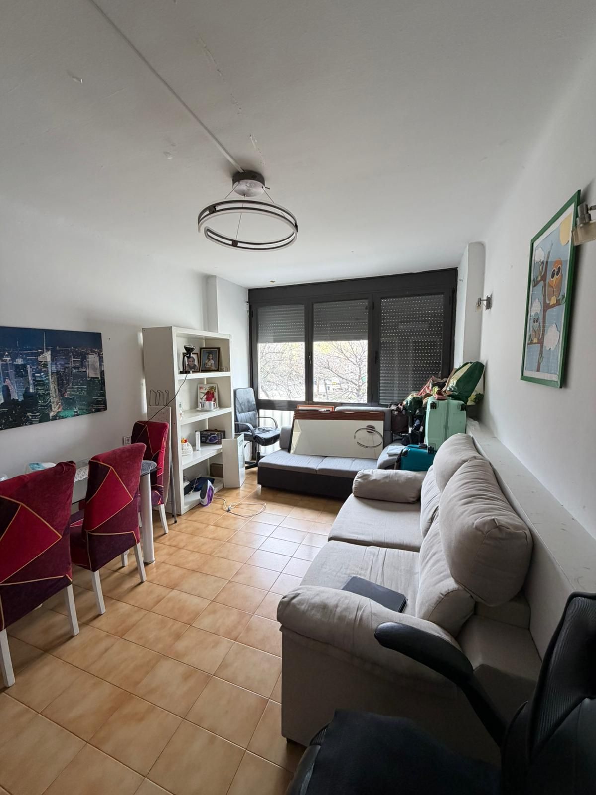 Living room of Planta baja for sale in  Barcelona Capital  with Heating