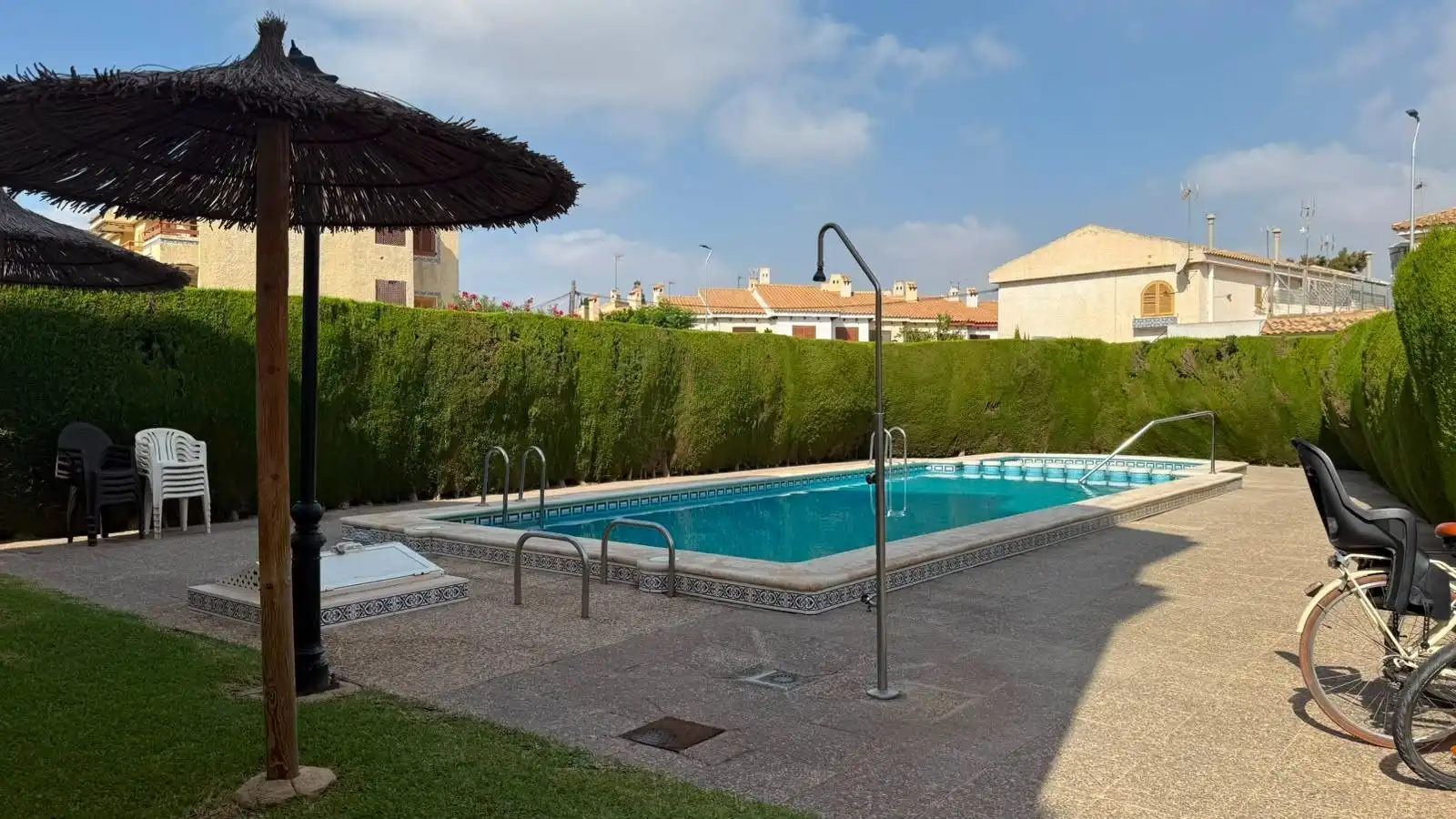 Piscina de Apartament en venda en San Javier amb Moblat, Balcó i Piscina comunitària