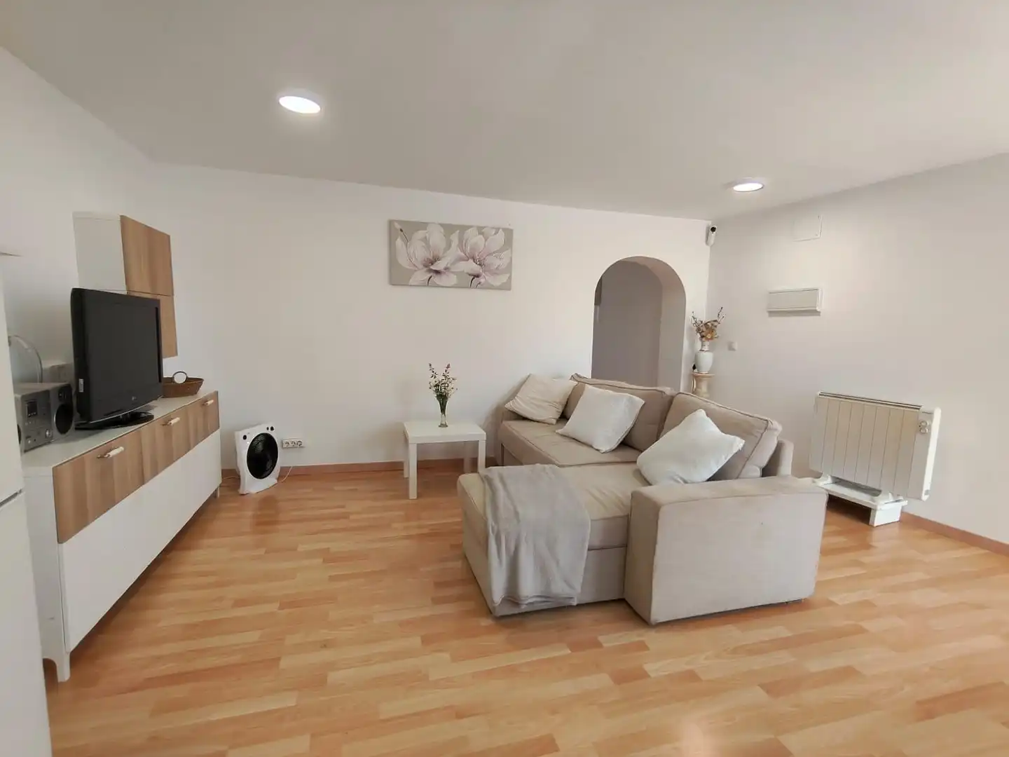 Sala d'estar de Casa o xalet en venda en Olesa de Montserrat amb Calefacció, Terrassa i Alarma