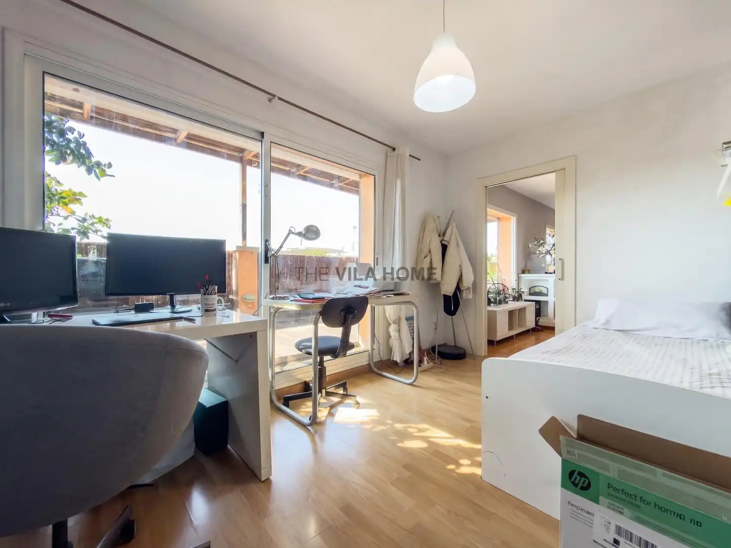 Schlafzimmer von Dachboden zum Verkauf in Vilafranca del Penedès mit Klimaanlage und Heizung