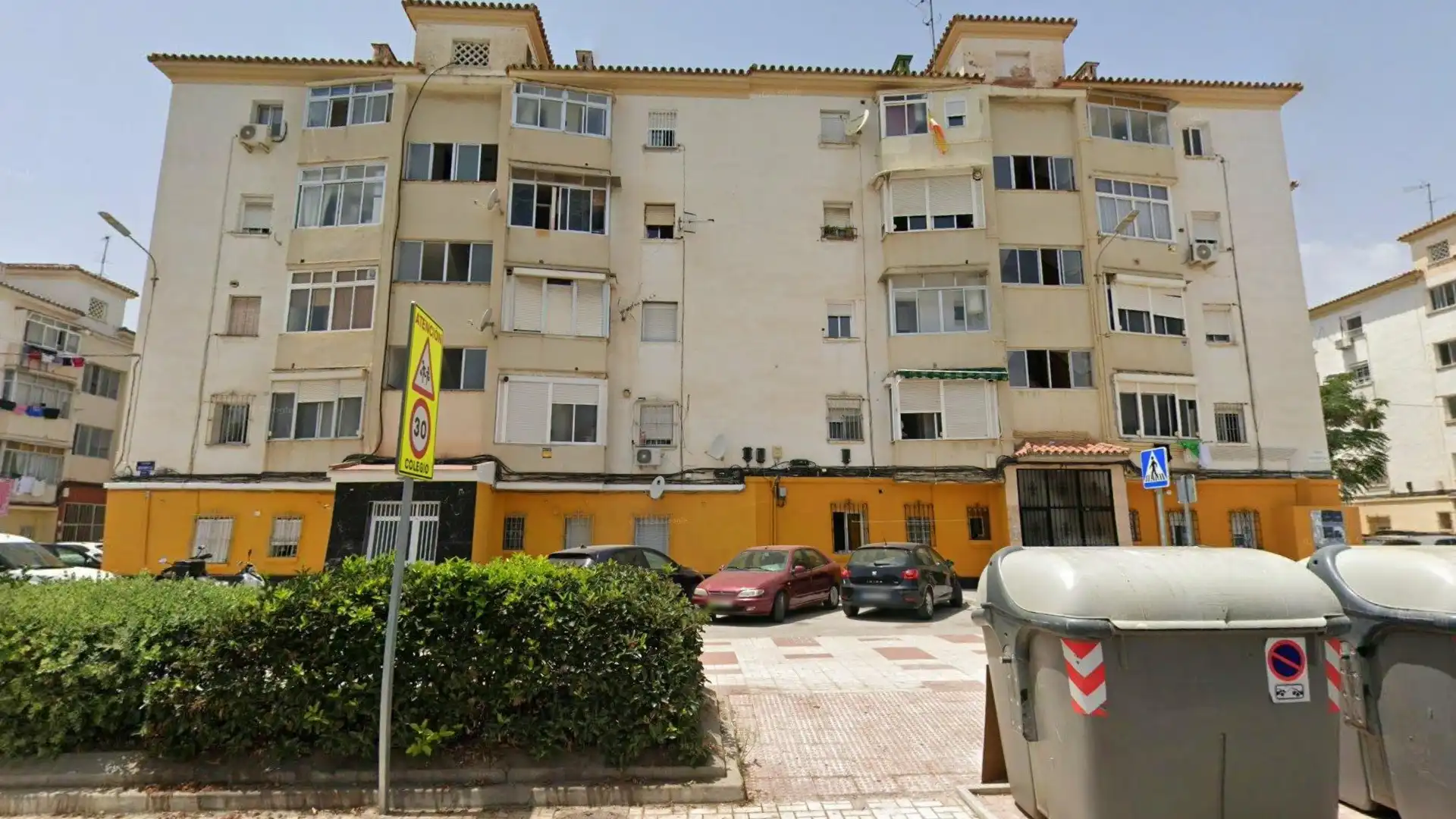 Vista exterior de Piso en venta en Málaga