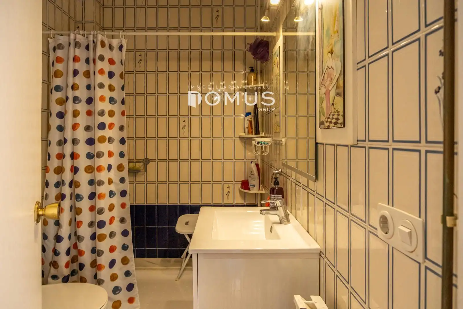 Badezimmer von Wohnung zum Verkauf in Besalú mit Heizung und Terrasse
