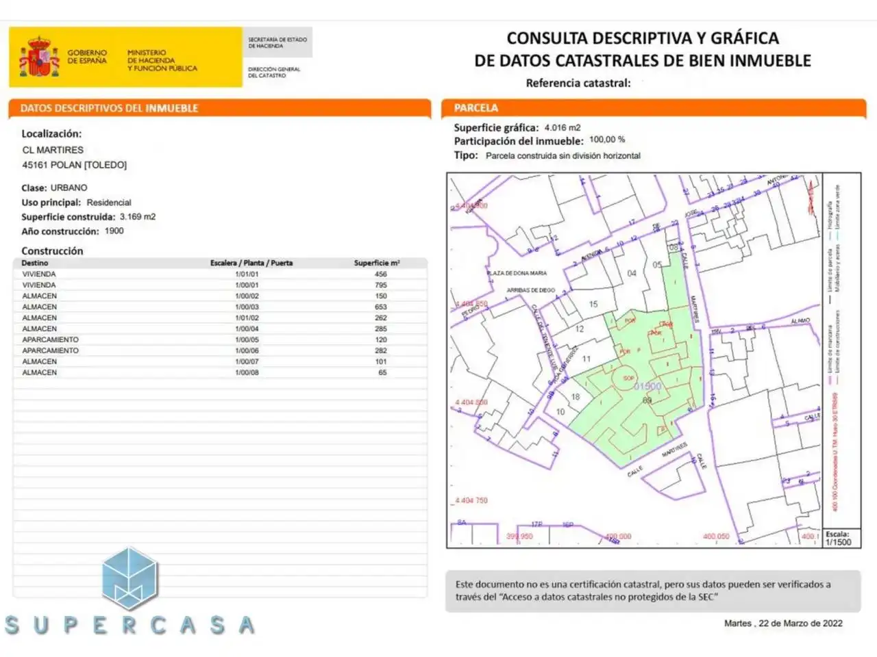 Casa amb jardí en venda a Calle Mártires, imagen 33