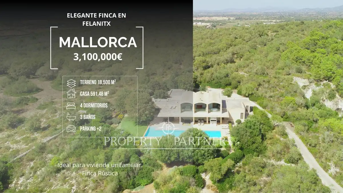 Casa rústica amb piscina en venda a Son Colom, imagen 3