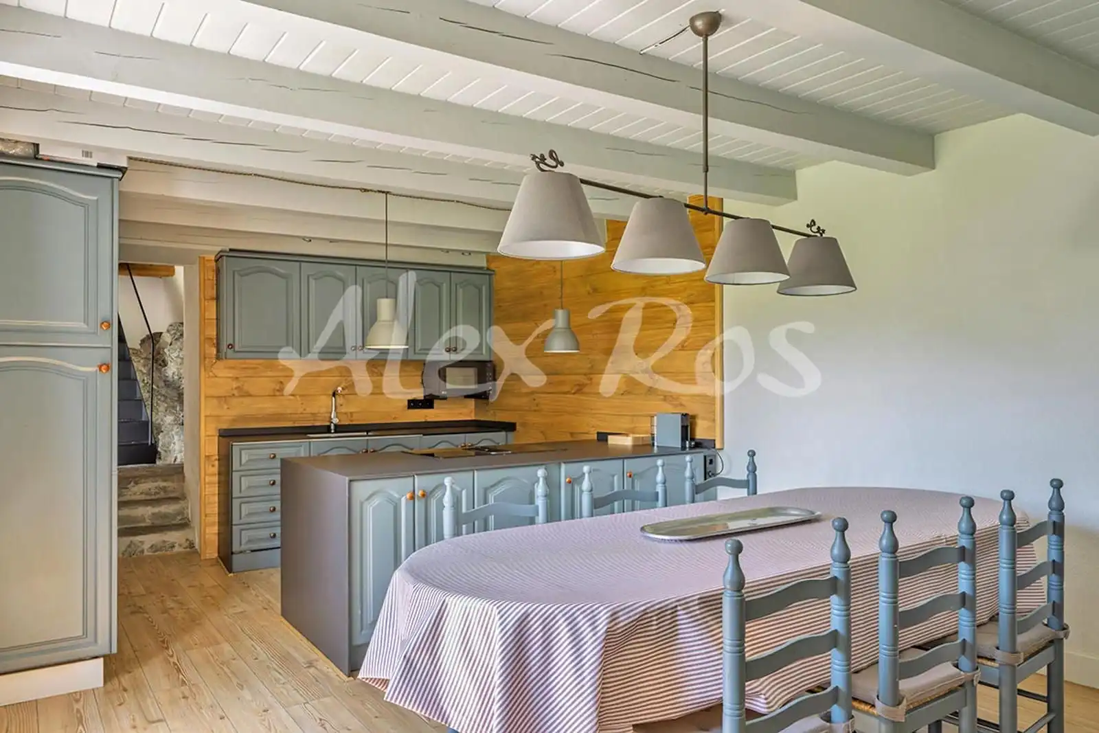 Kitchen of Houses for sale in Ger  with Heating and Storage room