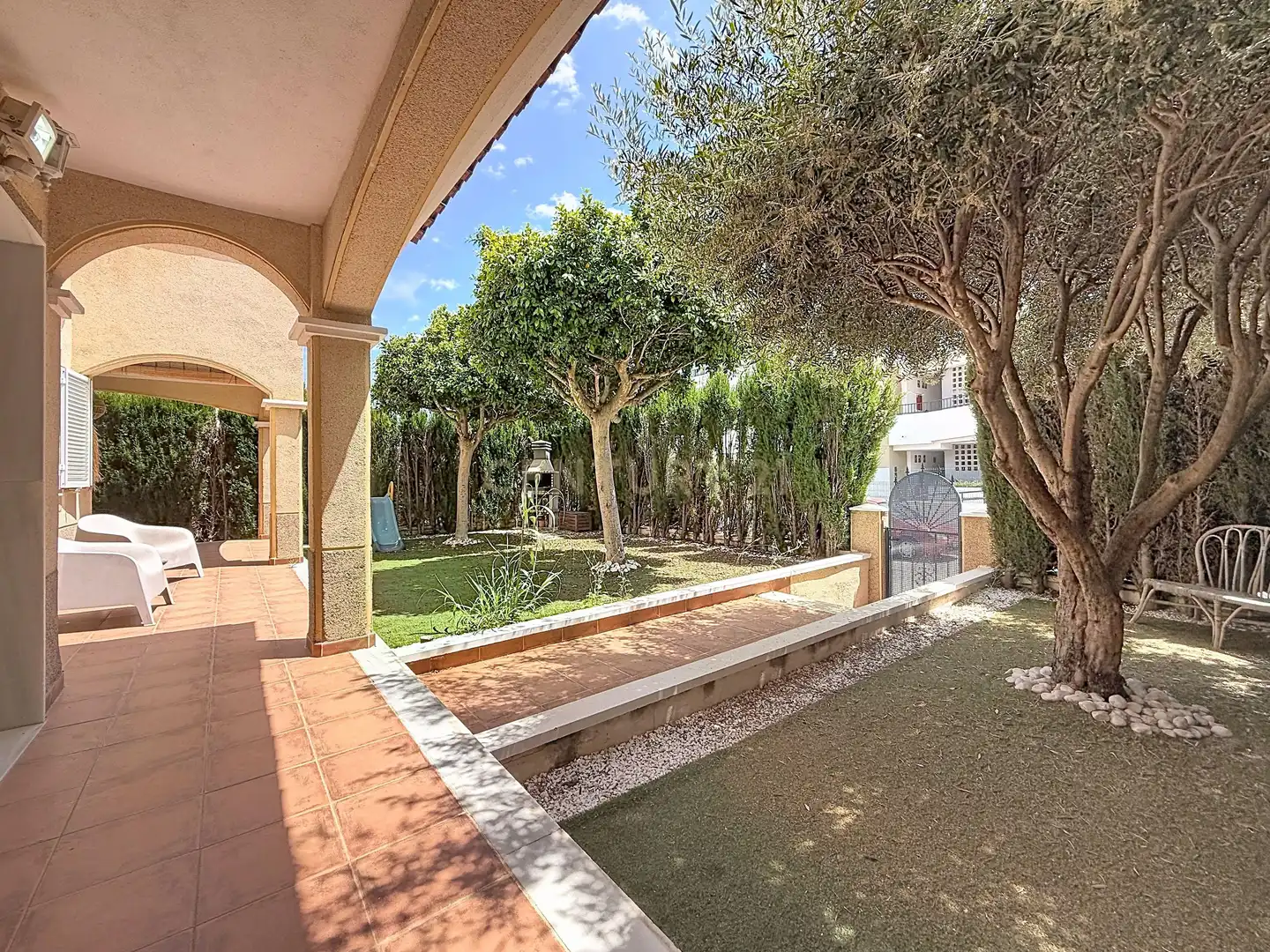 Garden of Detached homes for rent in Pilar de la Horadada  with Air Conditioner and Community pool