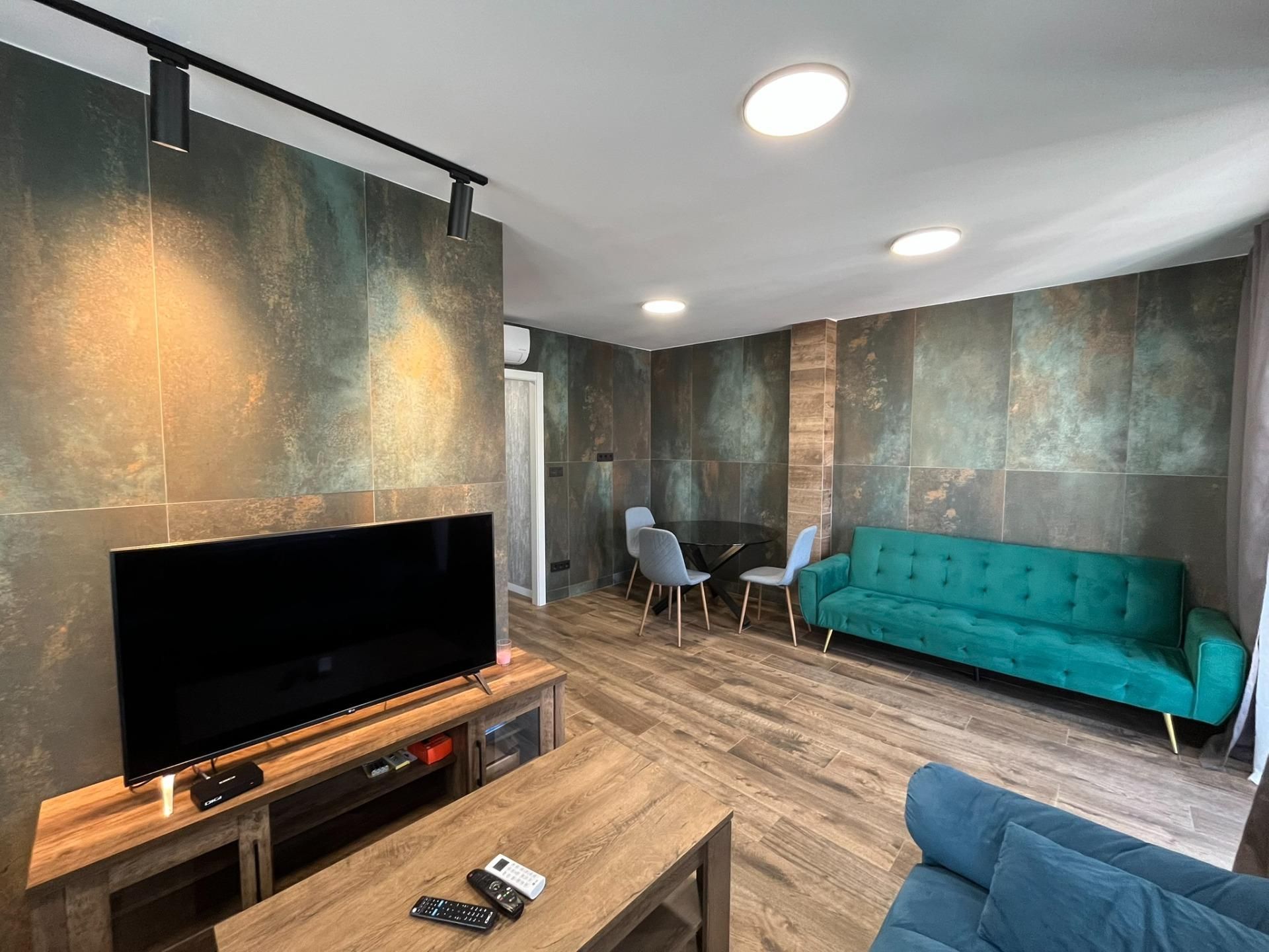 Living room of Flat for sale in Alicante / Alacant  with Air Conditioner, Heating and Terrace