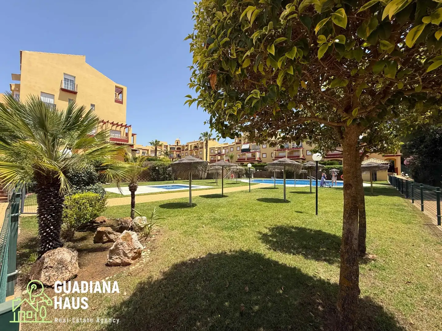 Garten von Wohnungen zum Verkauf in Ayamonte mit Privatgarten, Terrasse und Gemeinschaftspool