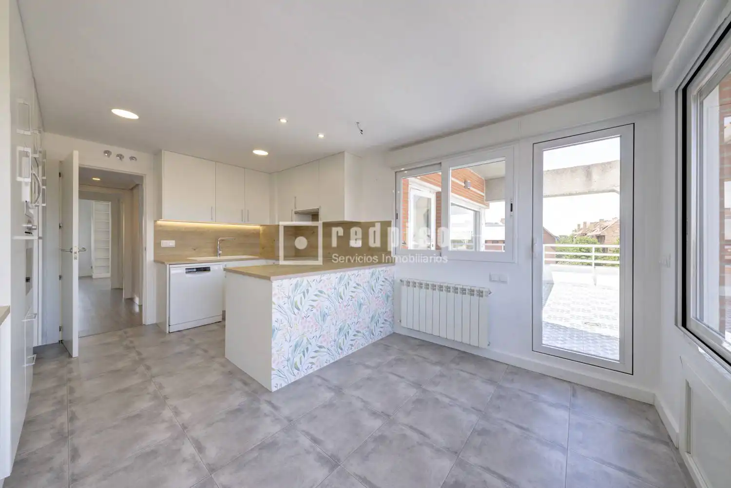 Cocina de Ático en venta en Pozuelo de Alarcón con Calefacción, Jardín privado y Terraza