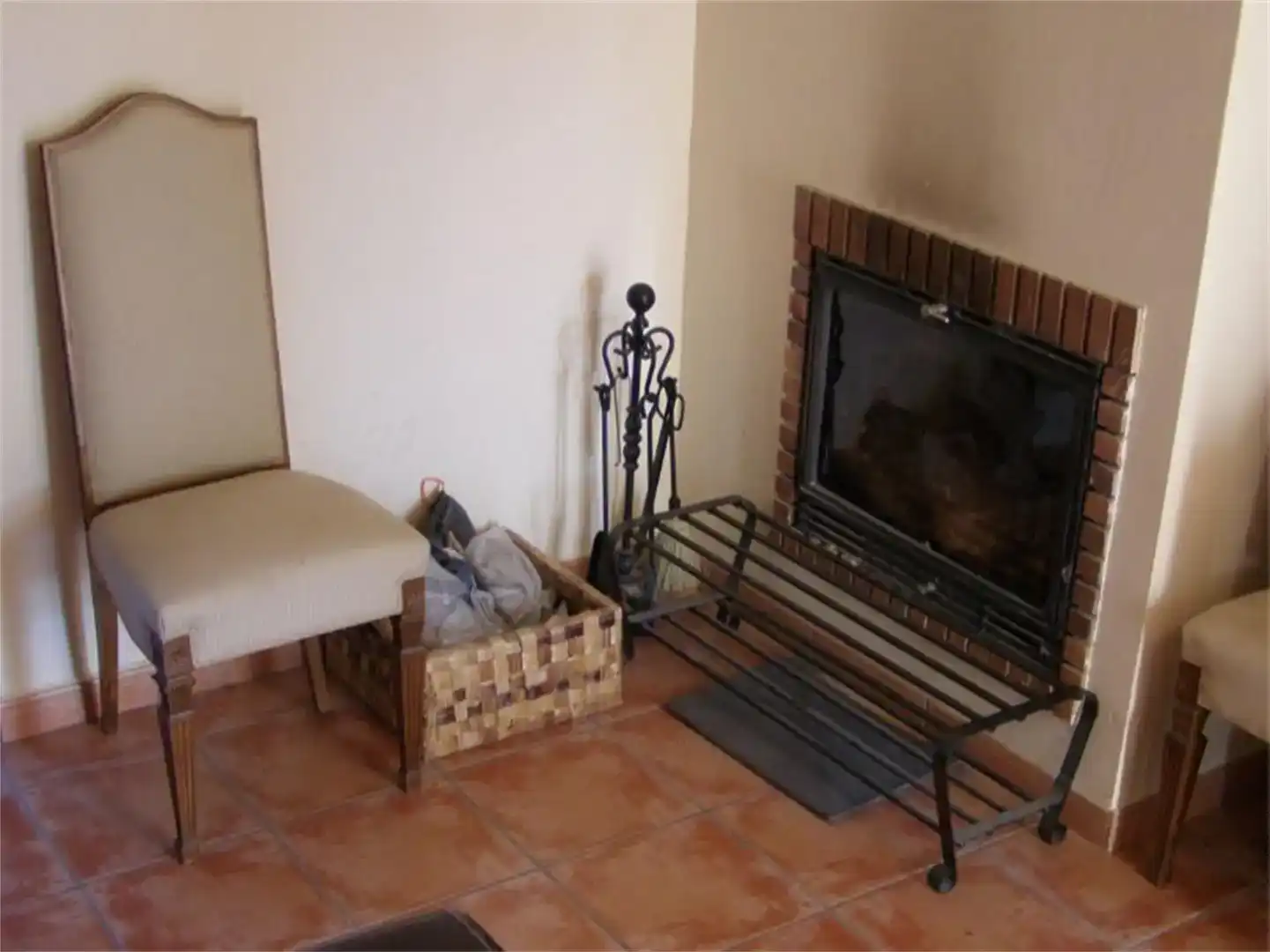Wohnzimmer von Wohnung zur Miete in Alcalá de la Selva mit Privatgarten und Abstellraum