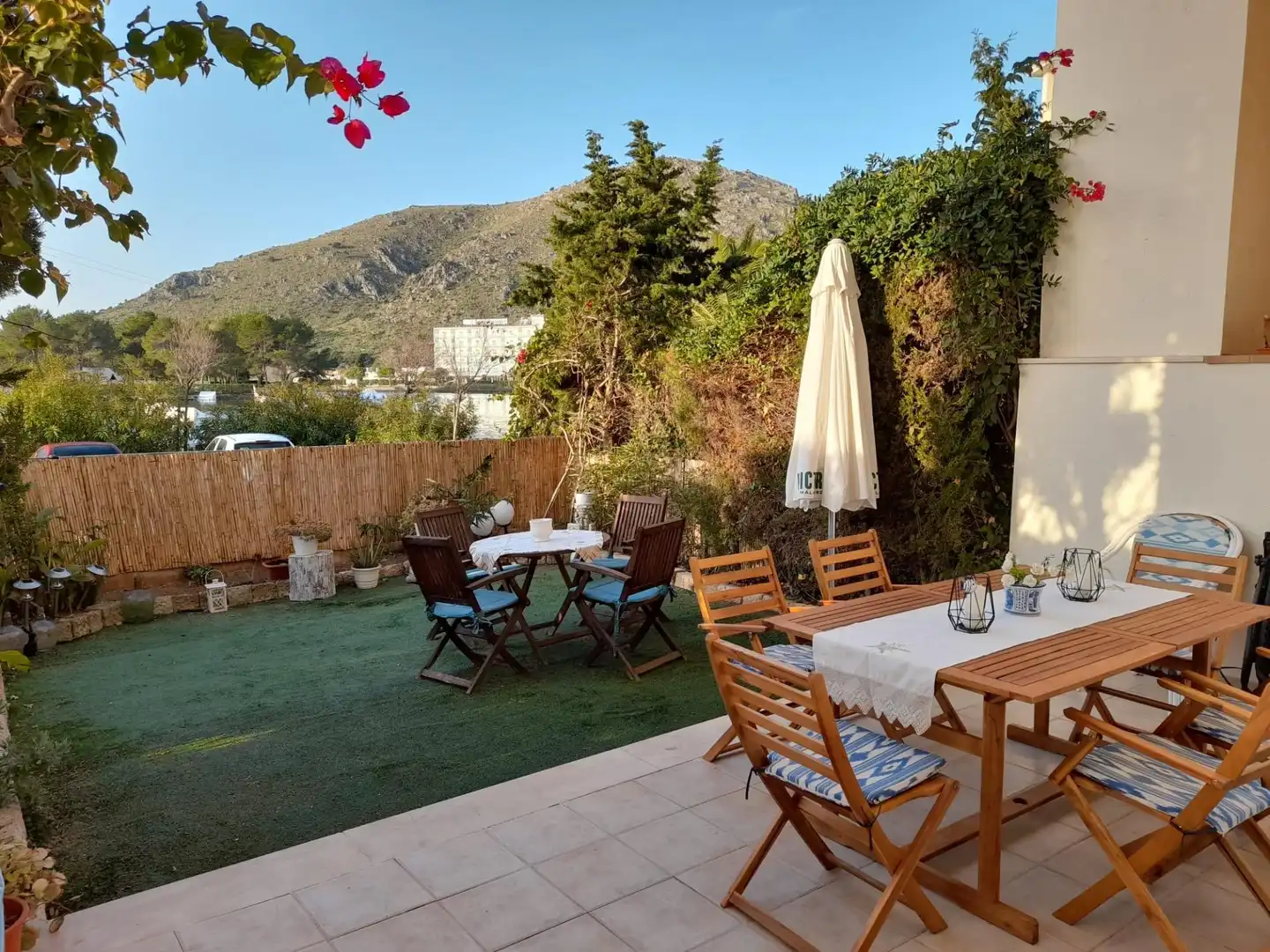 Terraza de Dúplex en venta en Alcúdia con Aire acondicionado, Calefacción y Jardín privado