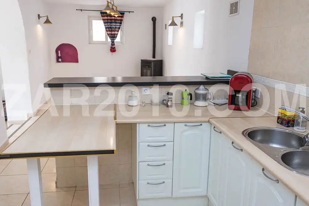 Cuina de Casa o xalet en venda en Mojácar amb Aire condicionat, Jardí privat i Terrassa