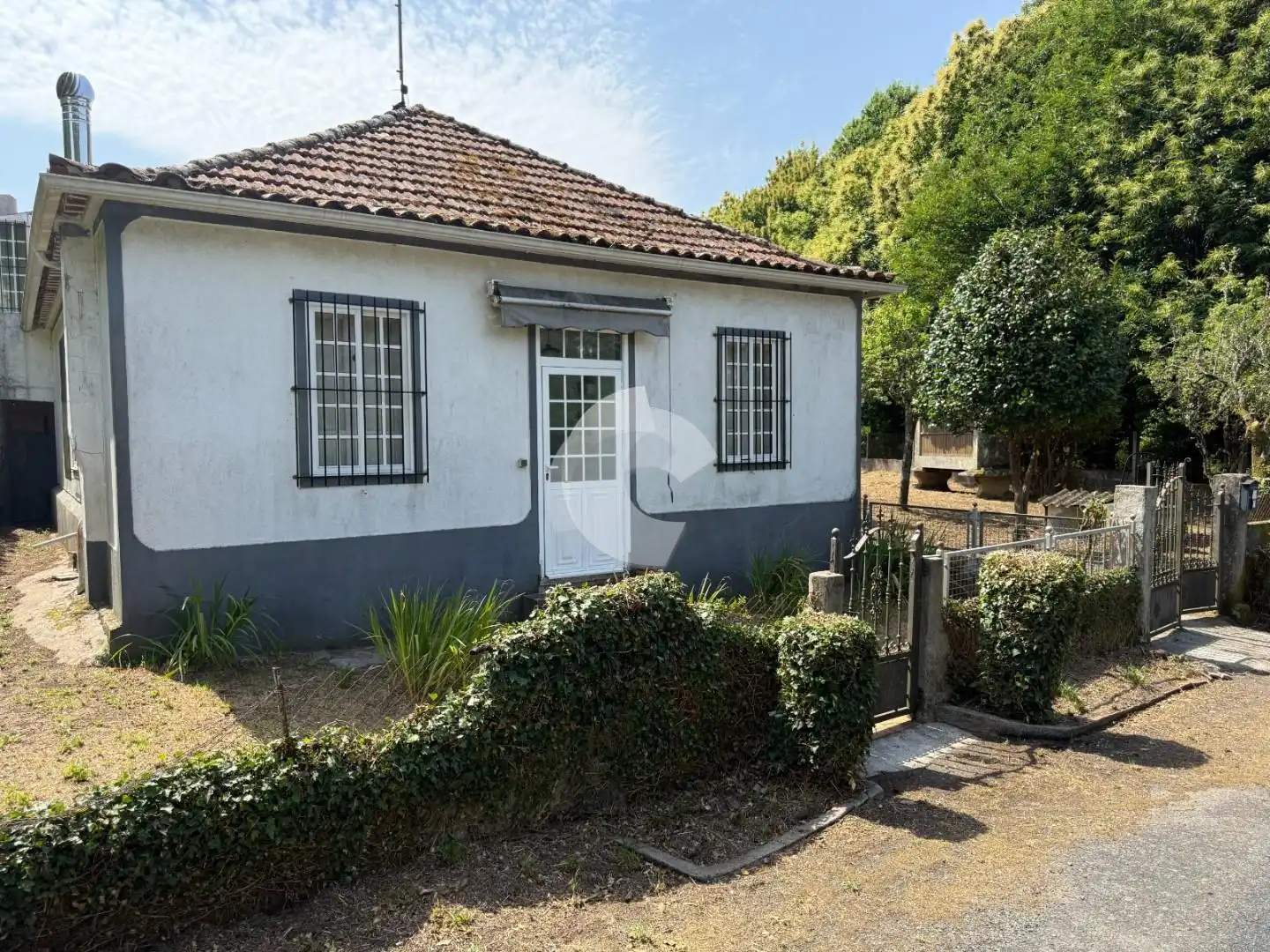Vista exterior de Casa o xalet en venda en Vilamarín amb Calefacció i Jardí privat