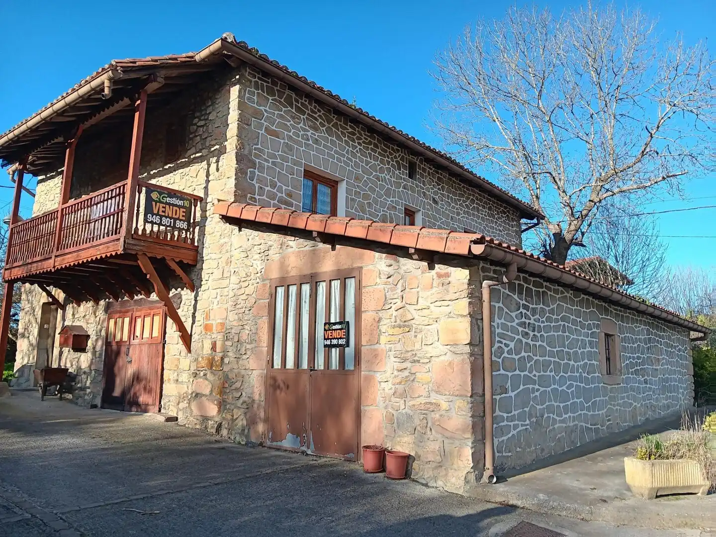 Vista exterior de Finca rústica en venda en Artzentales