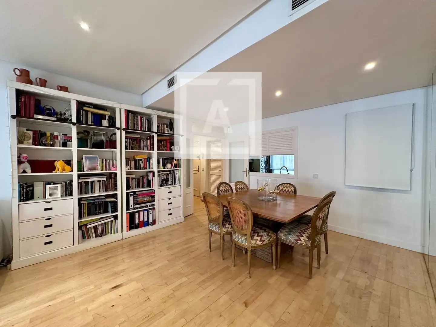 Esszimmer von Wohnung zum Verkauf in Madrid mit Klimaanlage, Heizung und Terrasse