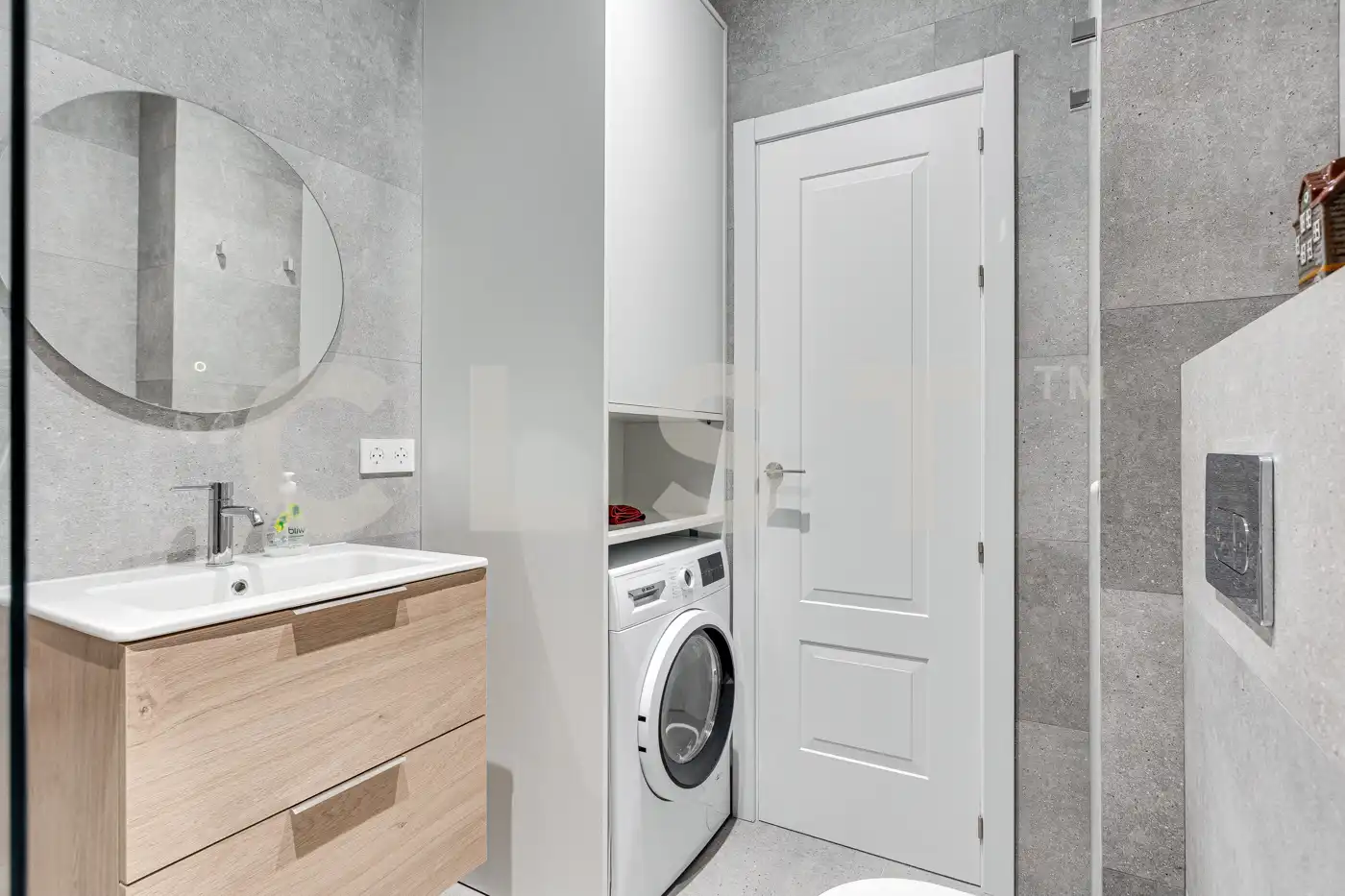 Badezimmer von Dachboden zur Miete in Barcelona mit Klimaanlage, Heizung und Terrasse