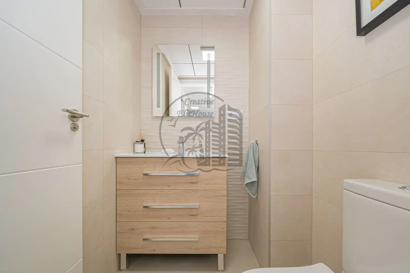 Baño de Casa o chalet en venta en La Nucia con Jardín privado y Piscina