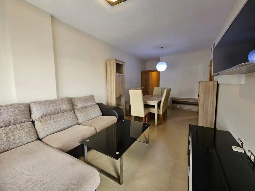 Sala de estar de Piso en venta en El Ejido con Terraza, Amueblado y Horno