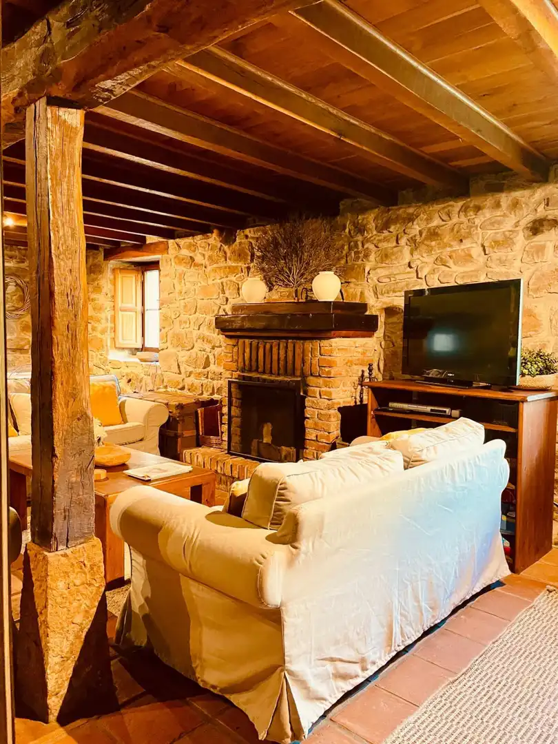 Living room of Flat for sale in San Roque de Riomiera, Cantabria