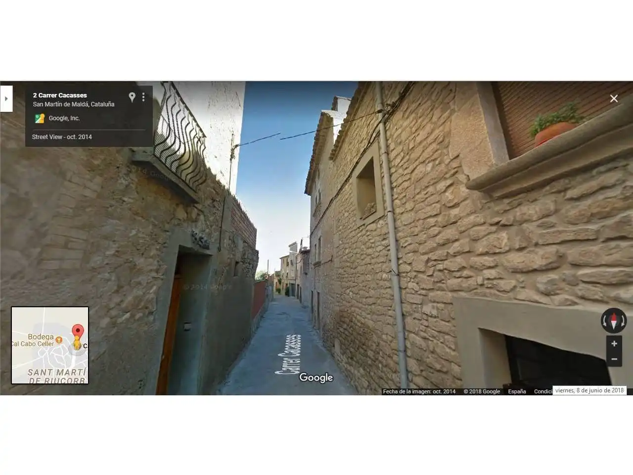 Vista exterior de Casa o chalet en venta en Sant Martí de Riucorb con Terraza