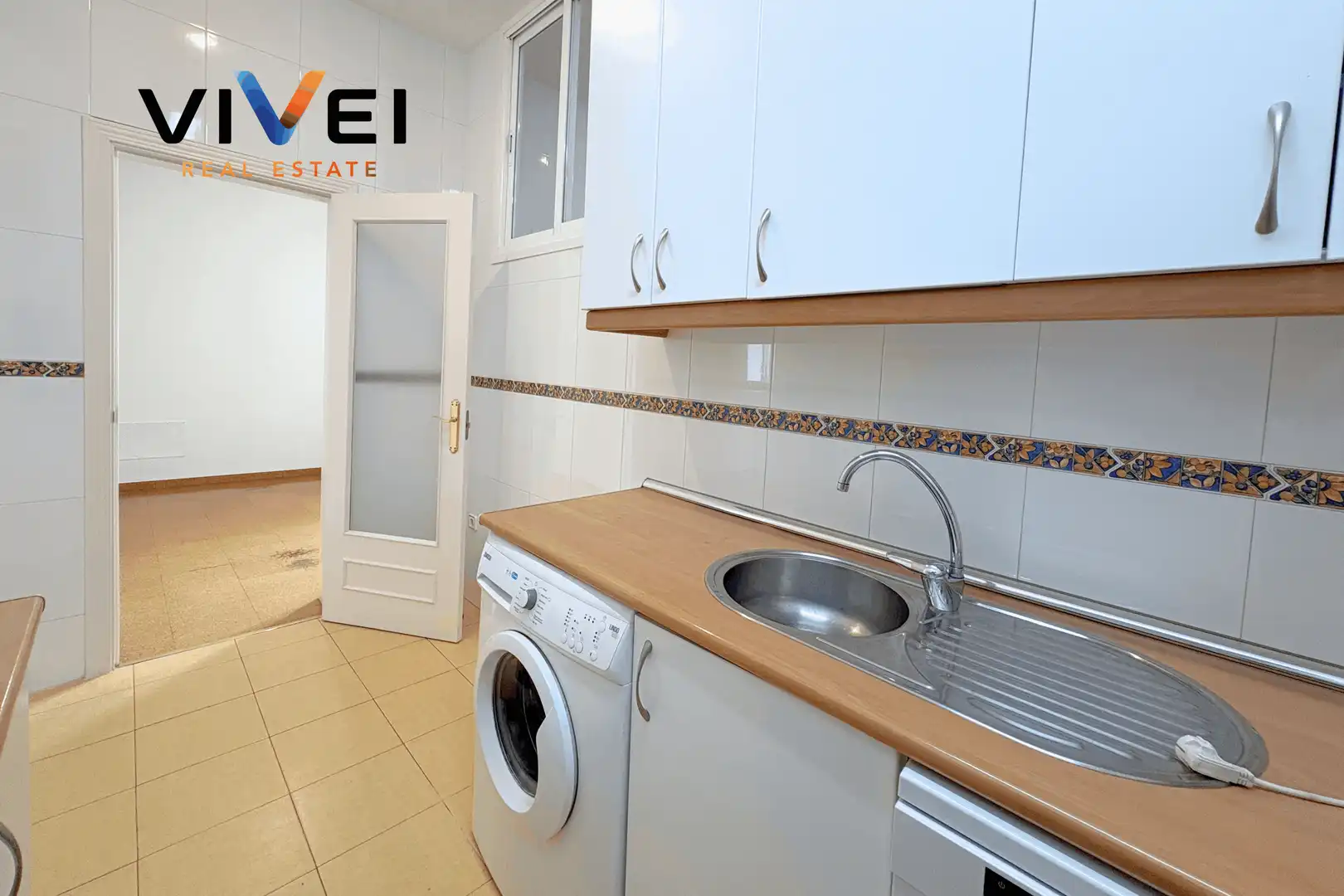 Cocina de Piso de alquiler en Madrid con Calefacción