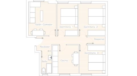 Photo 2 of Flat for sale in Calle Reyes Católicos, El Anglo, Araba - Álava