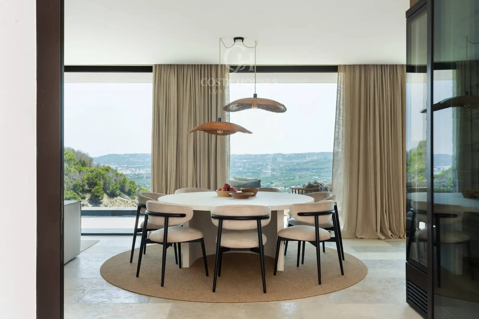 Dining room of Houses for sale in Jávea / Xàbia  with Air Conditioner, Private garden and Terrace
