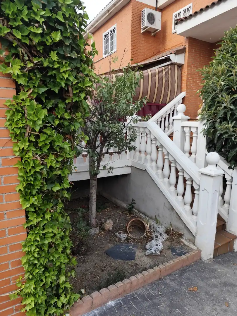 Balcony of Detached homes for sale in Móstoles  with Heating, Private garden and Parquet flooring