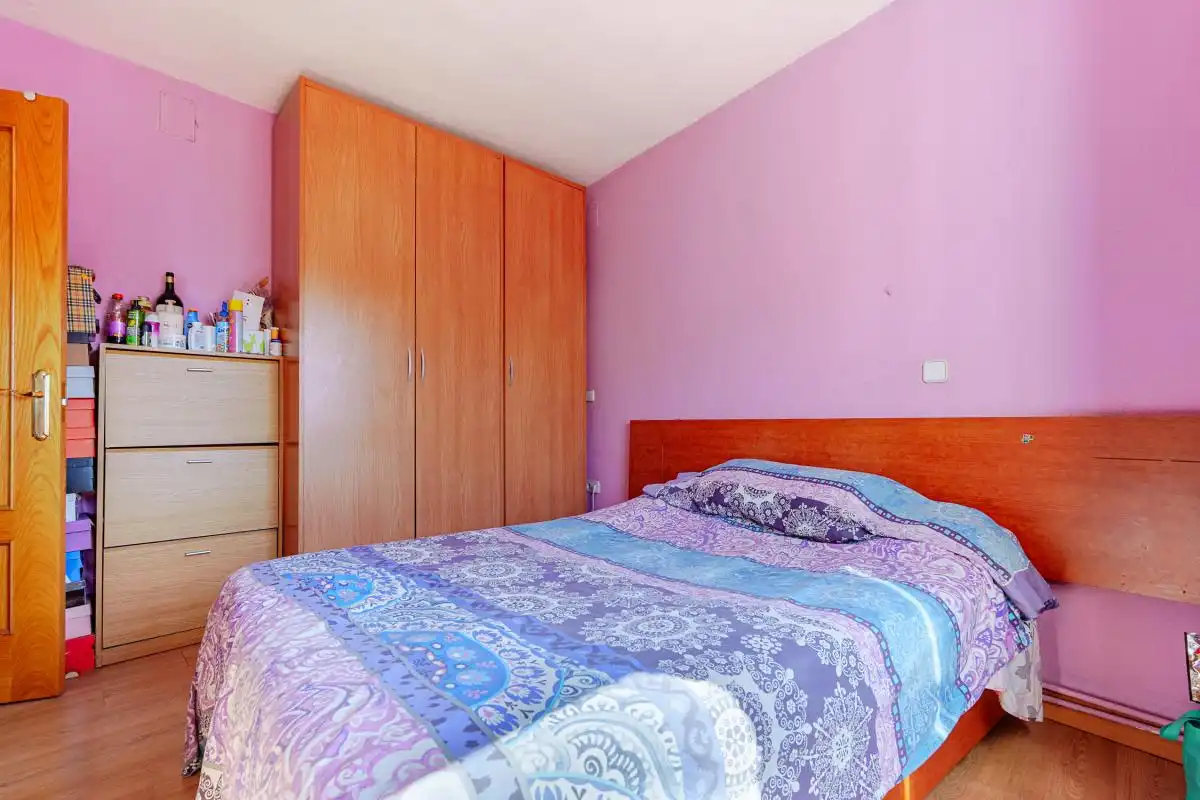 Bedroom of Flat for sale in Madrid  with Heating, Terrace and Balcony
