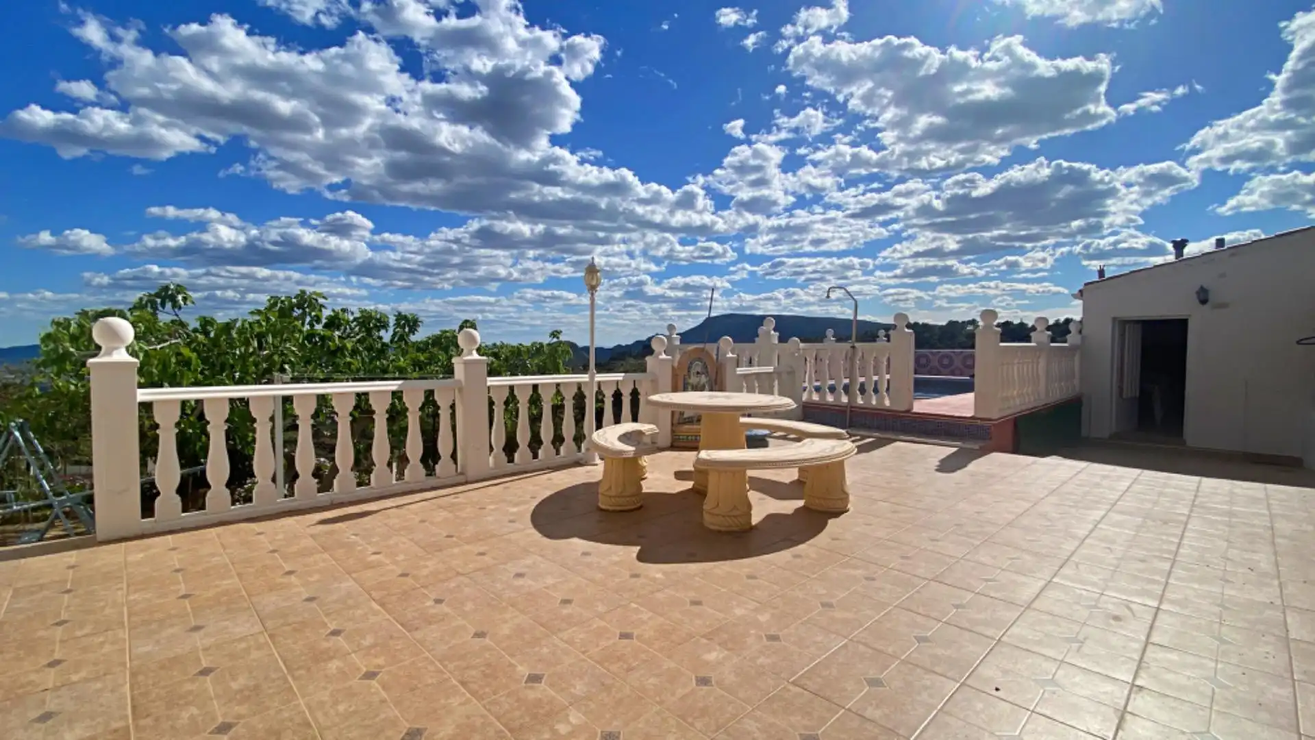 Terrasse von Haus oder Chalet zum Verkauf in Aledo mit Privatgarten, Terrasse und Abstellraum