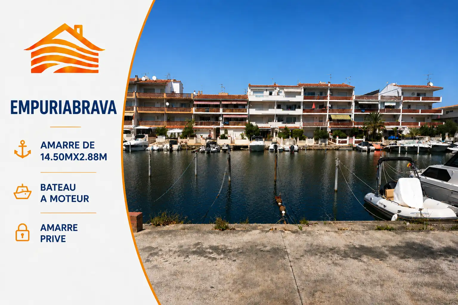 Vista exterior de Garatge en venda en Empuriabrava