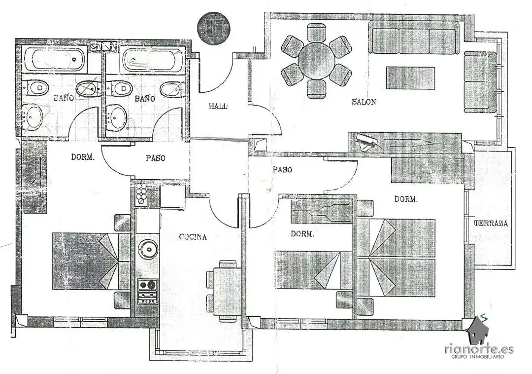 Wohnung zum Verkauf in Ribadesella mit Heizung und Balkon