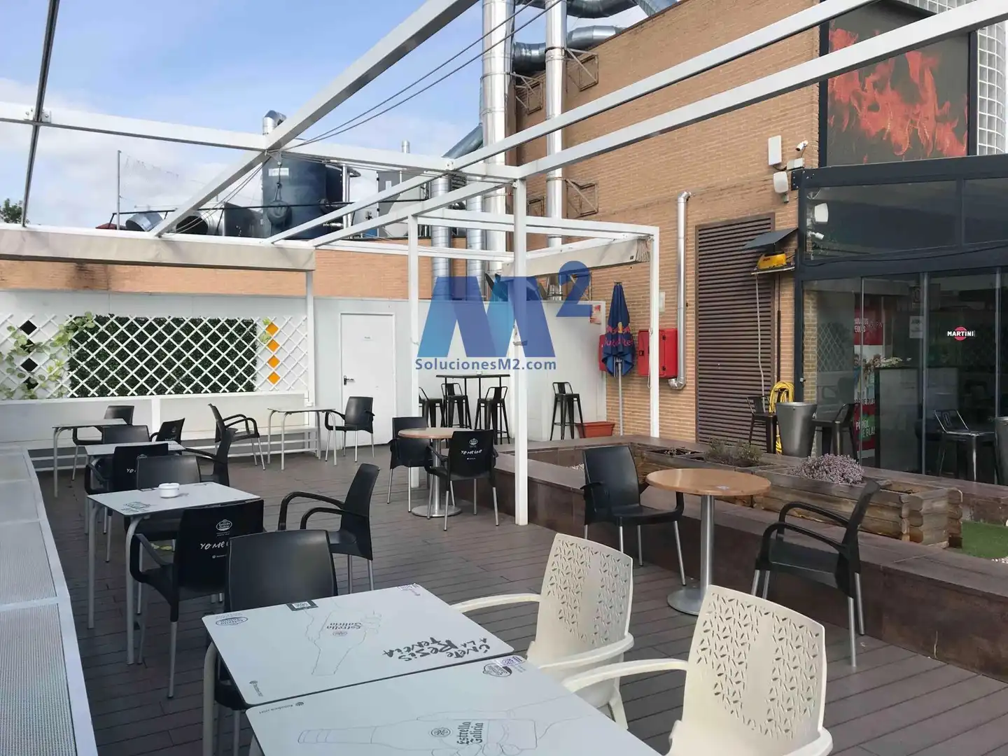 Terrassa de Local de lloguer en San Sebastián de los Reyes