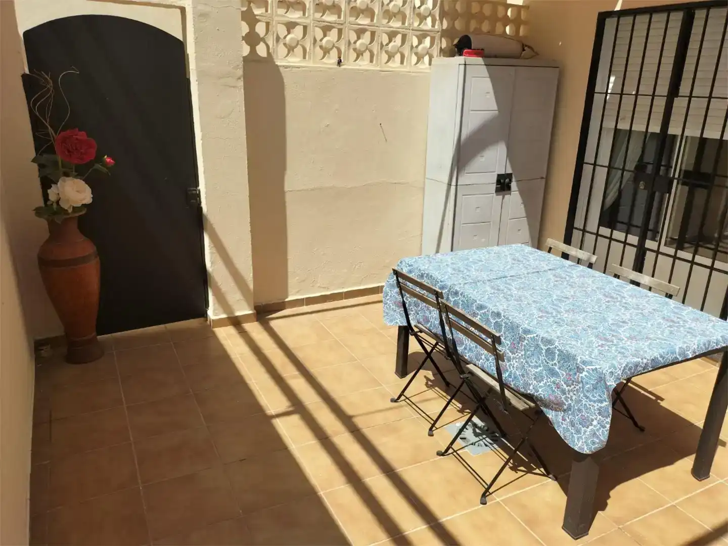 Terraza de Dúplex de alquiler en Chipiona con Aire acondicionado, Amueblado y Balcón