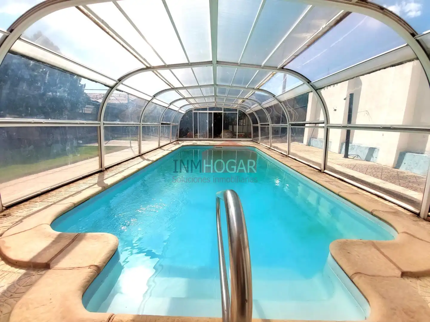 Swimming pool of Houses for sale in Gutierre-Muñoz  with Heating, Private garden and Storage room